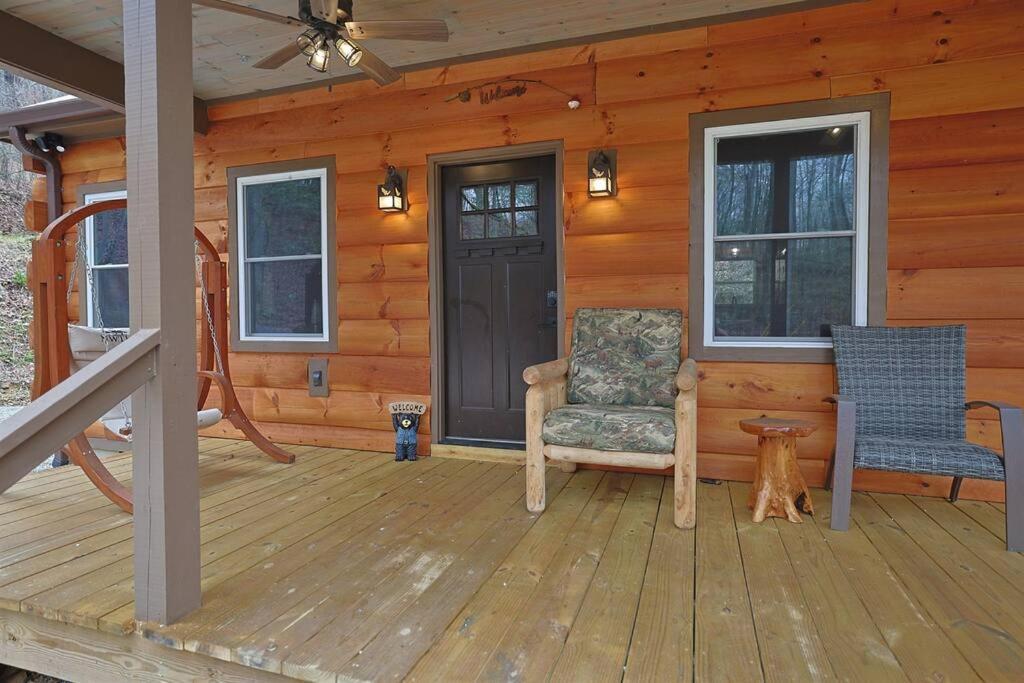 Rustic Modern Cabin With Hot Tub Near Rafting And Great Smokey Mountains Bryson City Luaran gambar